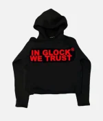 In Glock We Trust Hoodie BlackRed (2)