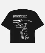 In Glock We Trust Oversized T Shirt BlackWhite (1)