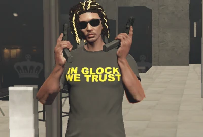 in glock we trust shirt