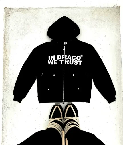 “In Draco We Trust” Zip Up Pre made (2)