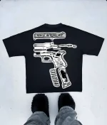 In Glock We Trust Oversized Shirt (Black) (1)