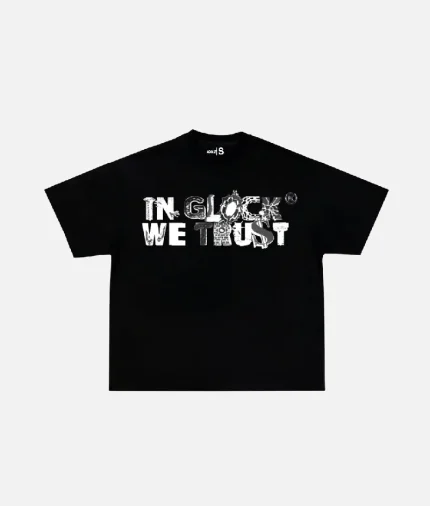 In Glock We Trust Oversized Shirt (Black) (4)