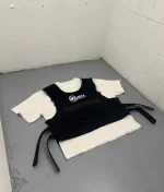 In Glock We Trust Tactical Vest Tee (White) (3)