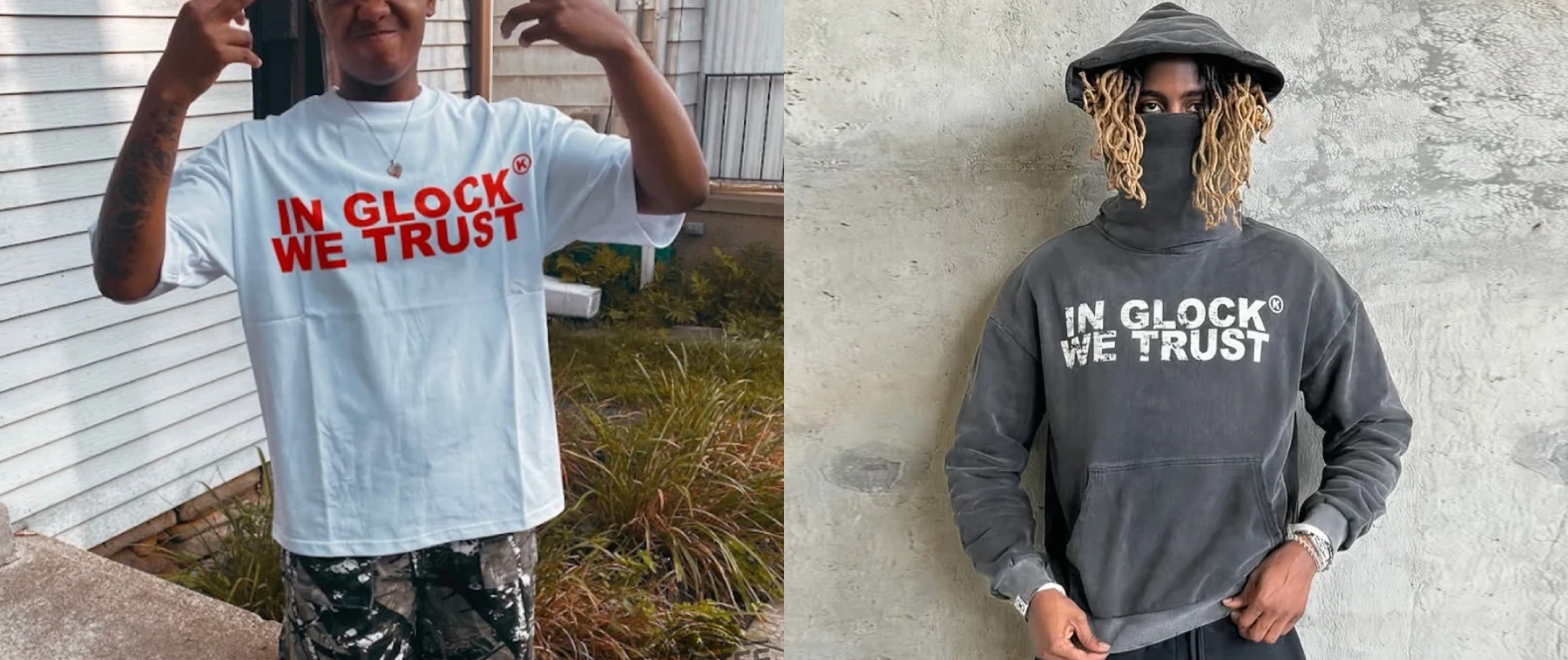 In Glock We Trust clothingbanner