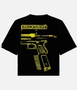 No Weapon Formed Oversized Shirt (Yellow) (1)