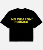 No Weapon Formed Oversized Shirt (Yellow) (2)
