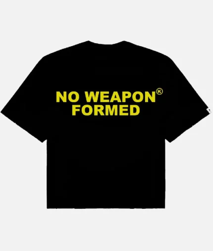 No Weapon Formed Oversized Shirt (Yellow) (2)