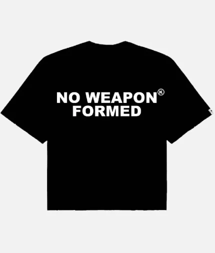 No Weapon Formed Oversized Tee (Black) (2)