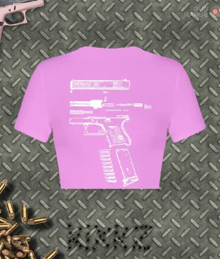 V1 Bad Bitch With a Blick Shirt Pink (1)