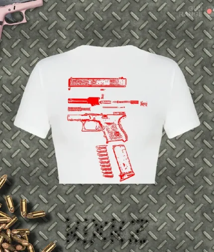 V1 Bad Bitch With a Blick Shirt White (1)