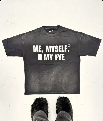 ME MYSELF N MY FYE” VINTAGE WASHED OVERSIZED TEE (2)